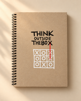 Think | a4 Notebook Lined Pages