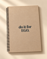 Ego | a4 Notebook Lined Pages