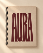 Aura | a4 Notebook Lined Pages