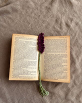 Lavender / Spiked Flower Bookmark