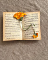 Crochet Marigold Bookmark