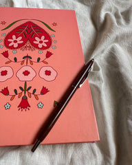 Special Maroon Sleek Pen | Blue ink