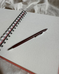 Special Maroon Sleek Pen | Blue ink