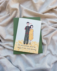 When life gives you tangerine| Illustrated Greeting Card