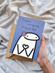 No Refunds | Illustrated Greeting Card