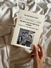 Birthday Post For His / Her | Illustrated Greeting Card. No COD Available