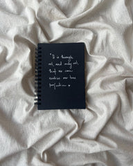 Time Perfection - Black Mini Notebook