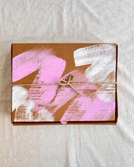 Customizable Gift Box with Crocheted Flower | Curated Moments Gift Box