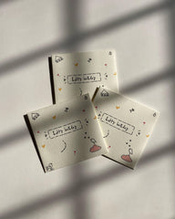 Mini Envelopes| Happy birthday Doodle| Pack of Six