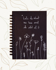 Let's do - Black Mini Notebook