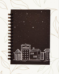 City Nights - Black Mini Notebook