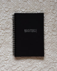 Bitch Please - Black Paper Journal