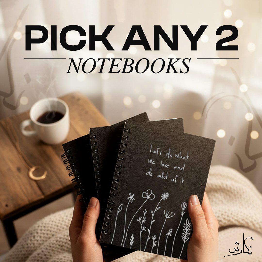 Pick Any 2 (Black Mini Notebook)