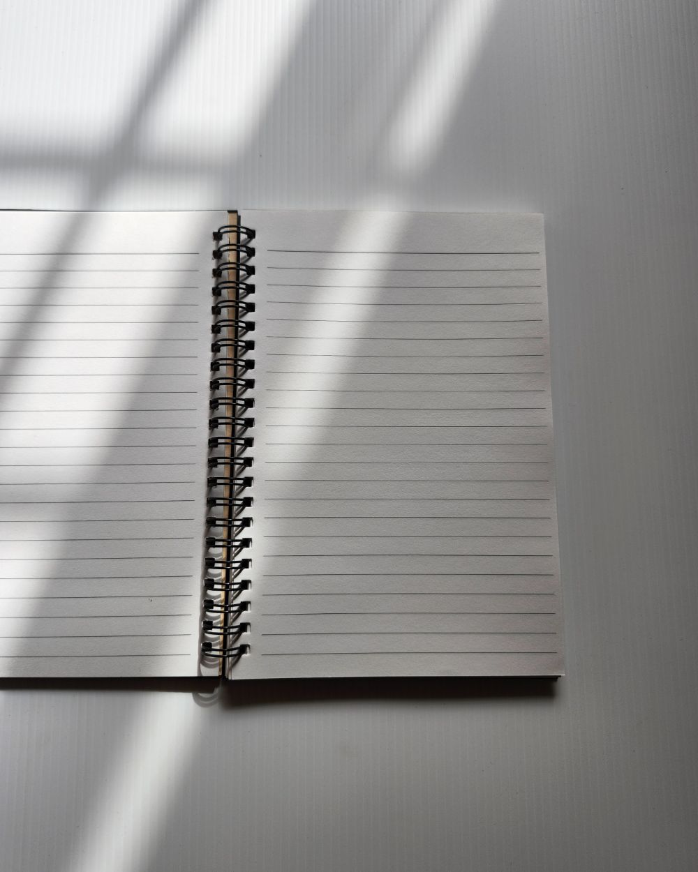 Black Custom Journal - White Lined Pages