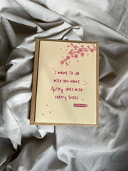 Cherry Trees | Illustrated Greeting Cards