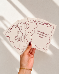 The Perfect Love Notes  | Mini Cards for the Big Love