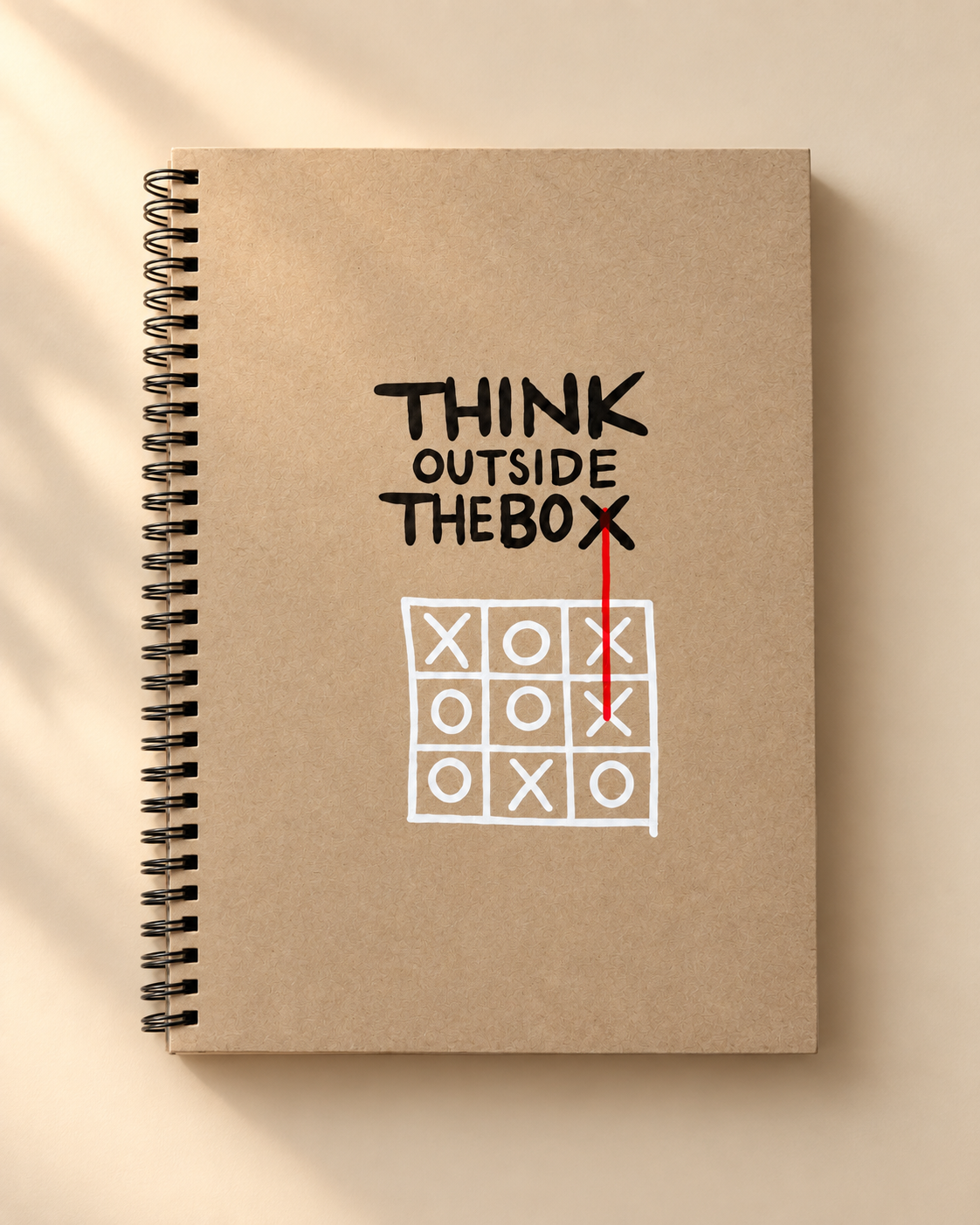 Think | a4 Notebook Lined Pages