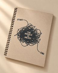 The Middle | a4 Notebook Lined Pages