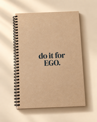 Ego | a4 Notebook Lined Pages
