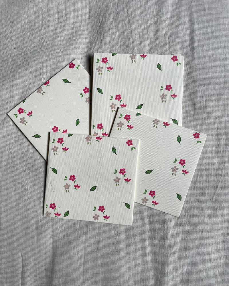 Mini Envelopes| floral| Pack of Six