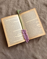 Lavender / Spiked Flower Bookmark