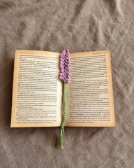 Lavender / Spiked Flower Bookmark