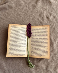 Lavender / Spiked Flower Bookmark