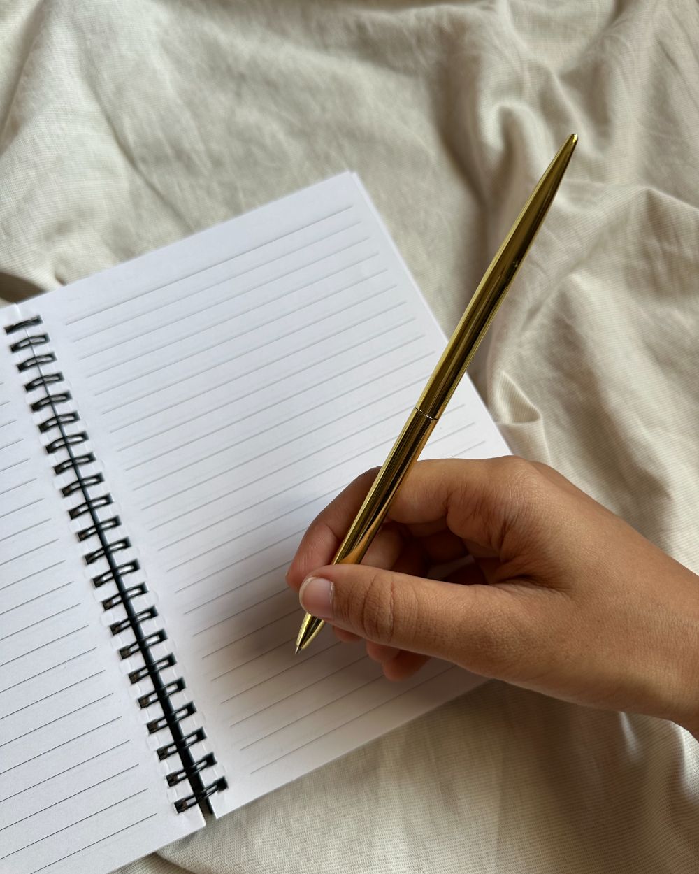 Sleek Golden Ball Pen | Black ink