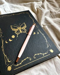 Pink Pen | Blue ink