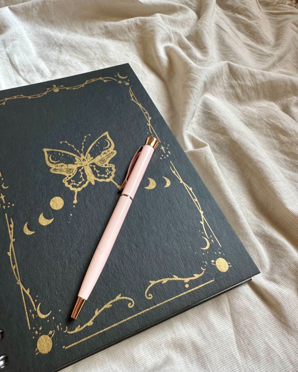 Pink Pen | Blue ink