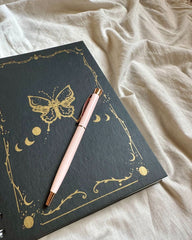 Pink Pen | Blue ink