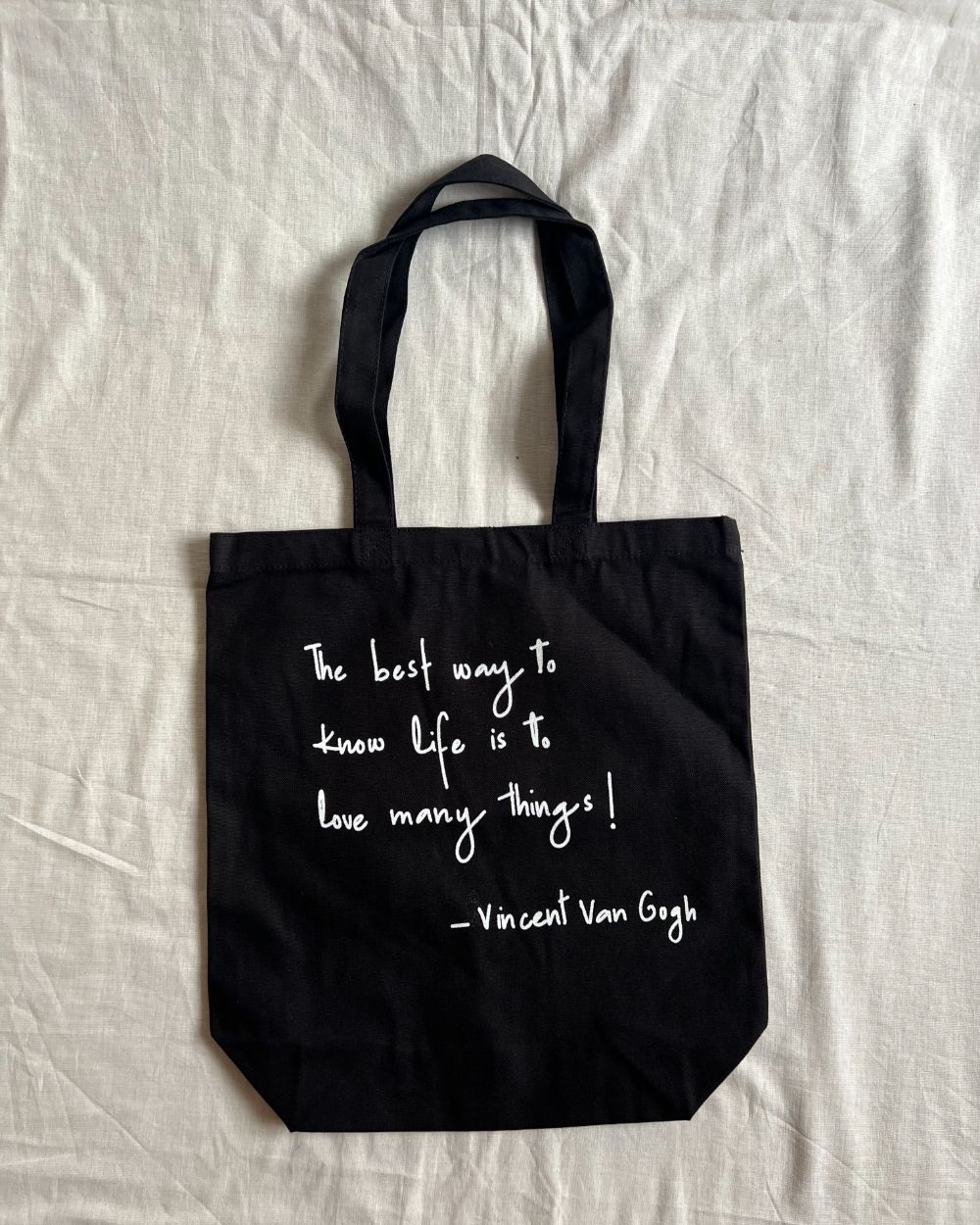 Van Gogh Quote - Tote Bag