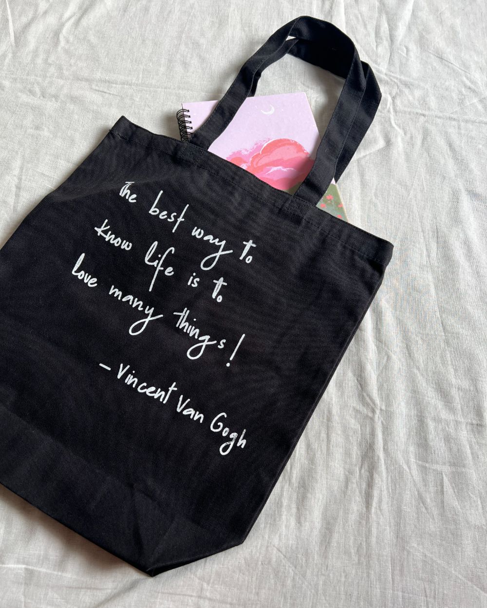 Van Gogh Quote - Tote Bag