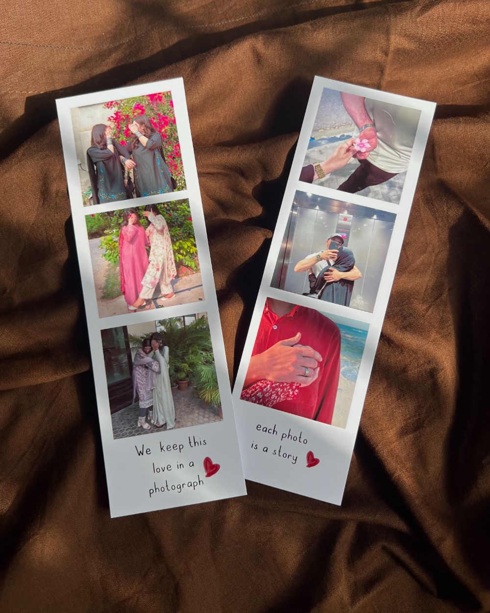 Polaroids Strip | 2 Strips of Customized Pictures