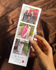 Polaroids Strip | 2 Strips of Customized Pictures