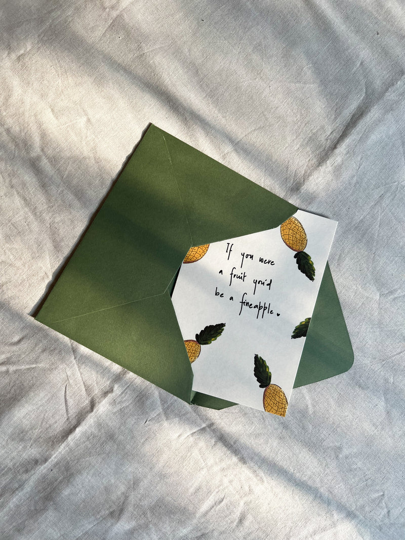 You’d Be a Fineapple | Illustrated Greeting Card