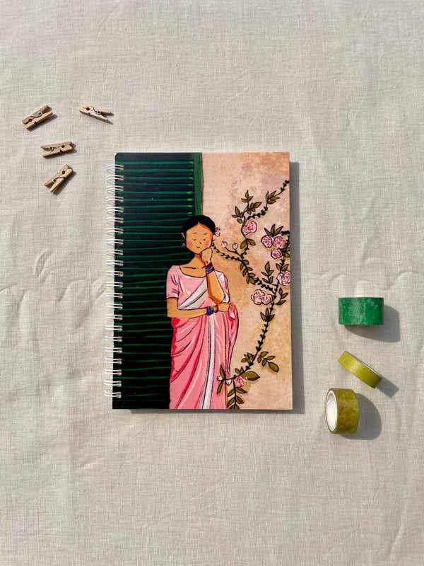 Saree Girl - Anime Notebook