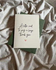 Thank You | Illustrated Greeting Card
