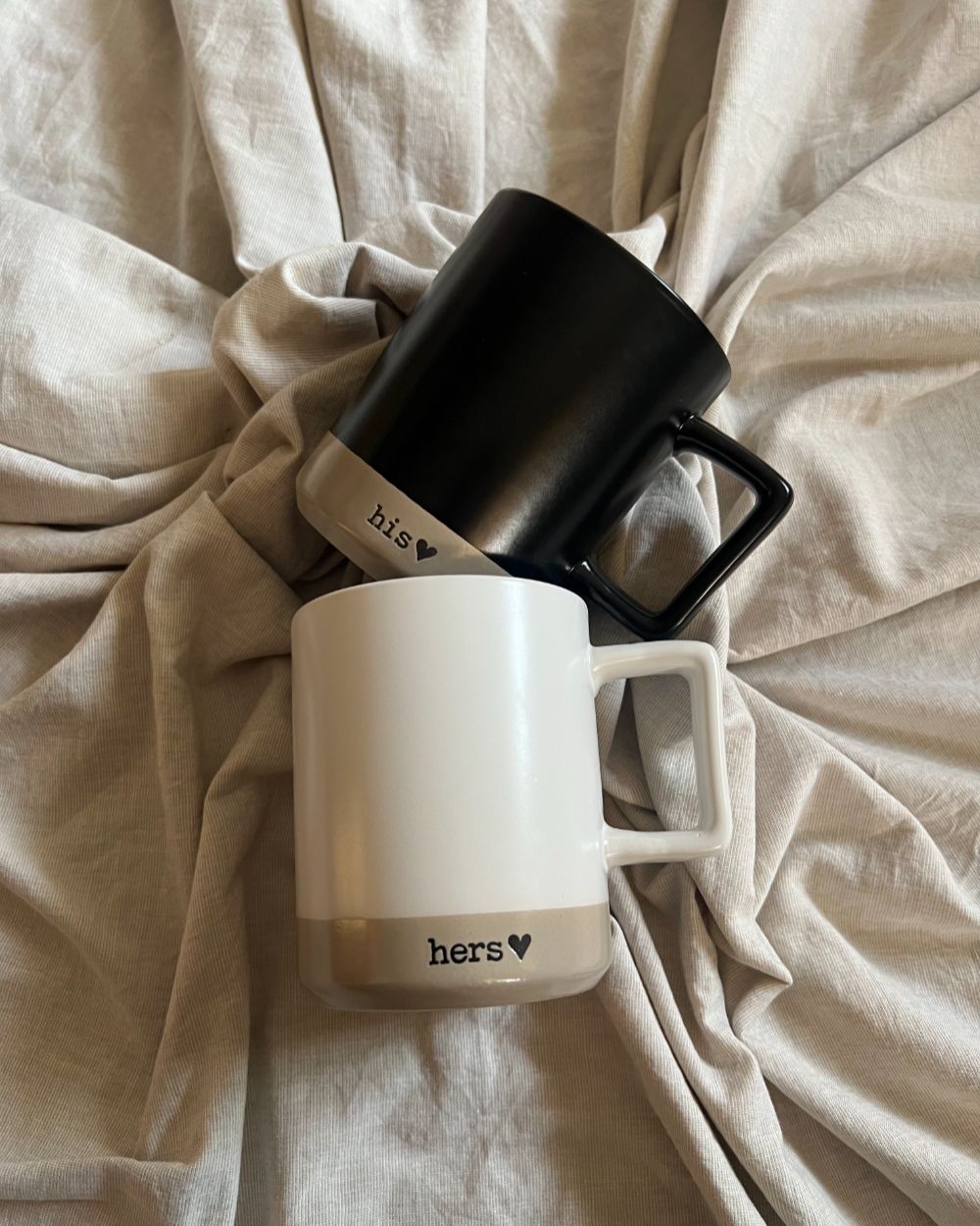His Her Mug Set