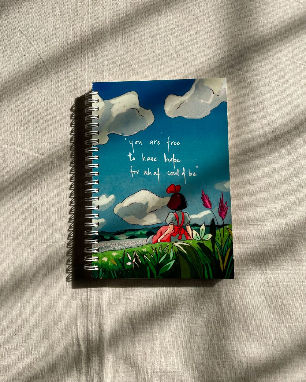 You are free to have hope - Anime Notebook