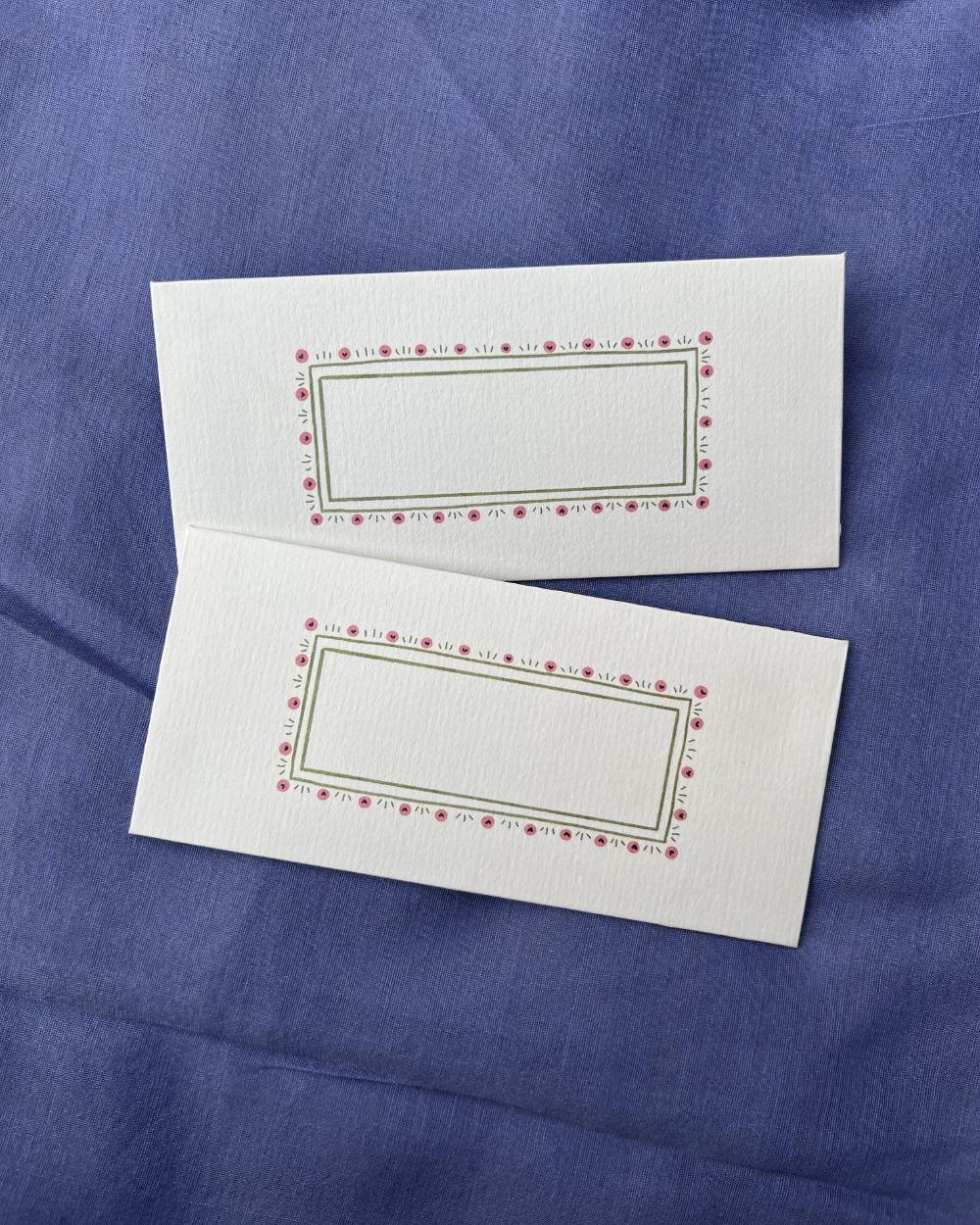 Floral Bordered Design | Envelopes