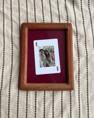 Ace of My Heart | An original wooden perfect Couple Frame (5.5" by 7" inches)