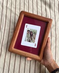 Ace of My Heart | An original wooden perfect Couple Frame (5.5" by 7" inches)
