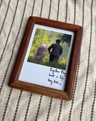 Together the built a life they love <3| perfect couple frame with a quote(5.5" by 7" inches)