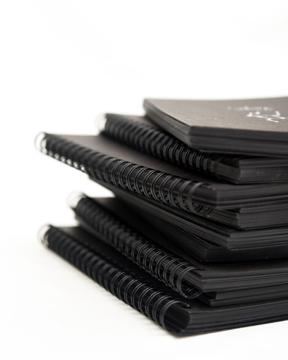 Black Custom Journal - Black Pages