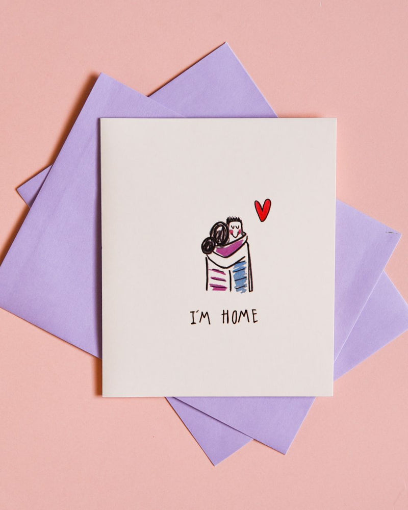 I'm Home | Illustrated Greeting Card