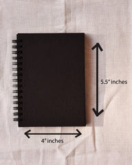 Longing - Black Mini Notebook