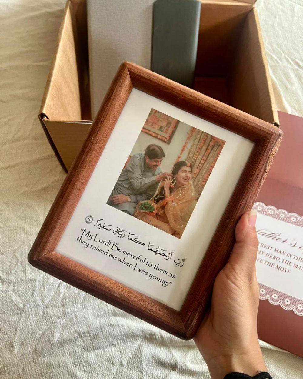 Father's Day Frame and Greeting Card| No COD Available