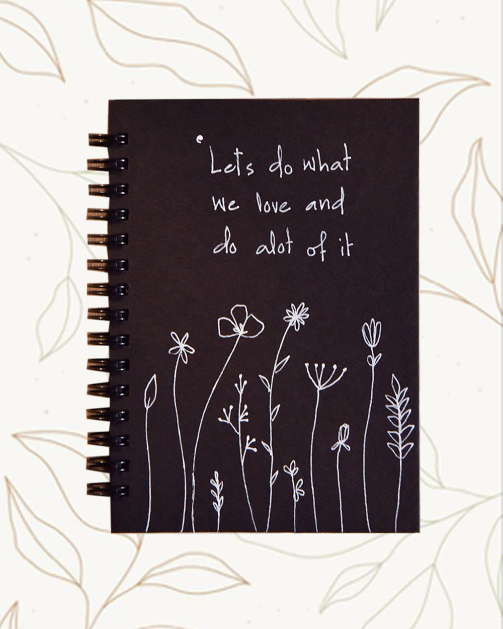 Let's do - Black Mini Notebook