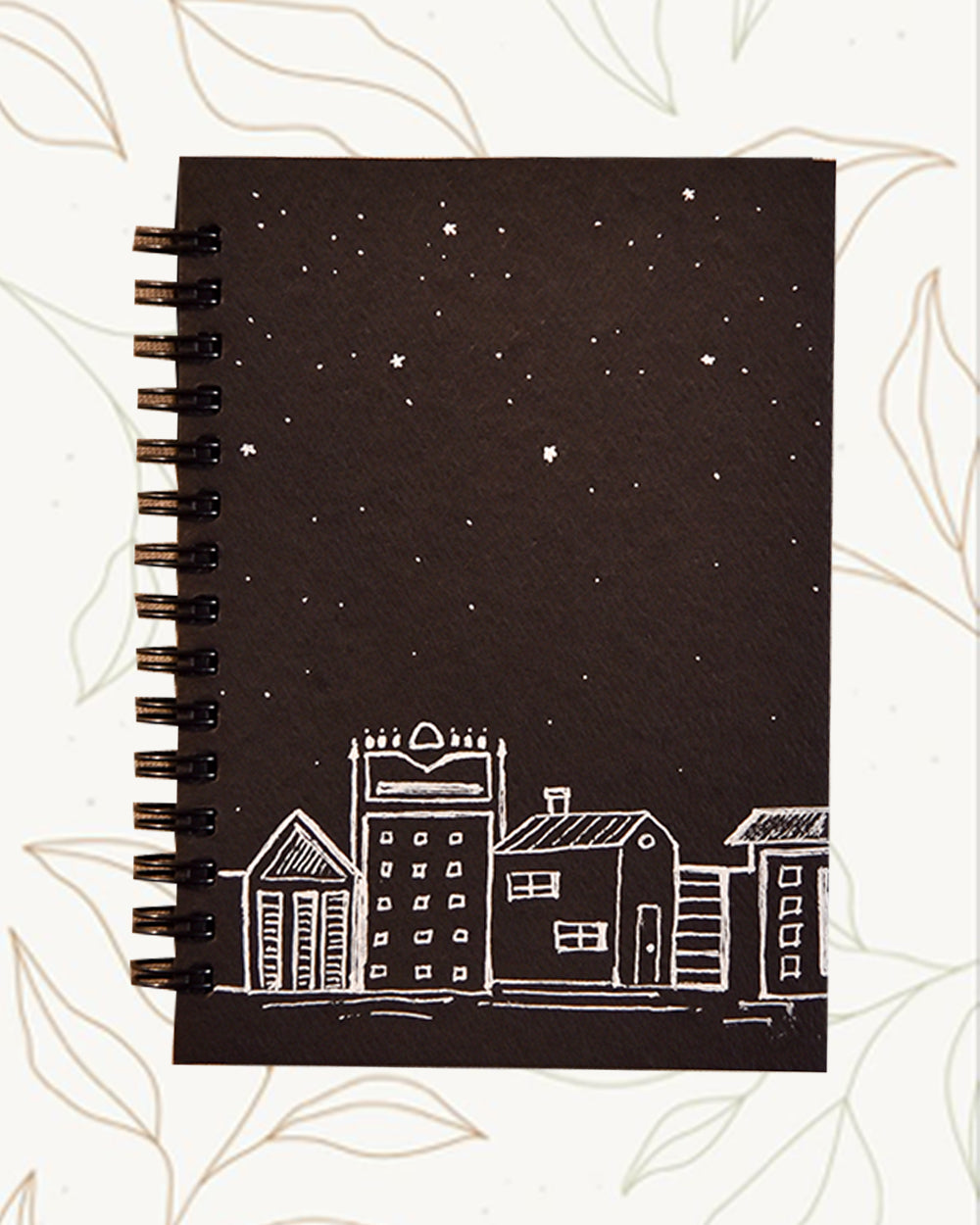 City Nights - Black Mini Notebook